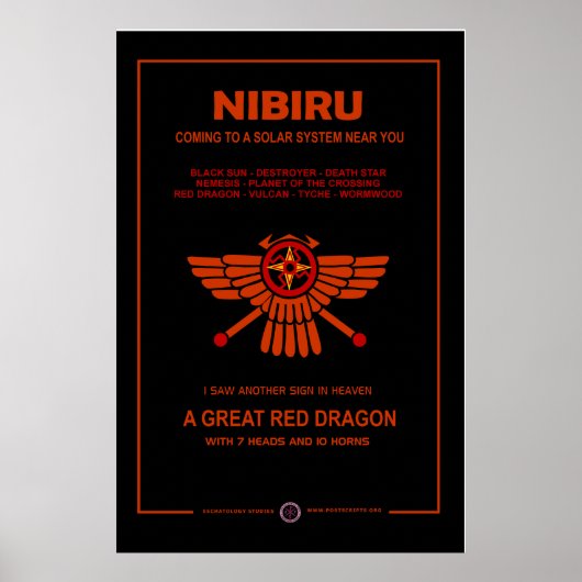 Nibiru - Planet of the Crossing Poster (Voorkant)