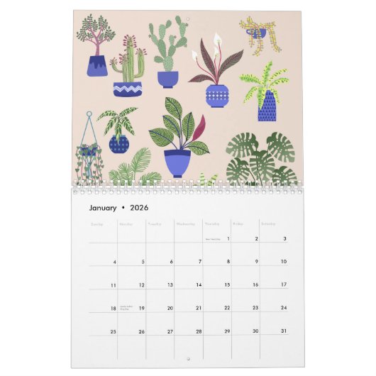 Nic Squirrell Floral Paintings Kalender (Jan 2026)