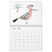 Nic Squirrell Quirky Birds Calendar Kalender (Jan 2023)
