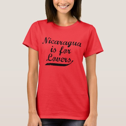 Nica is voor Lovers T-shirt (Voorkant)