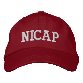 NICAP Logo | Paranormal Onderzoek Honkbalpet Geborduurde Pet