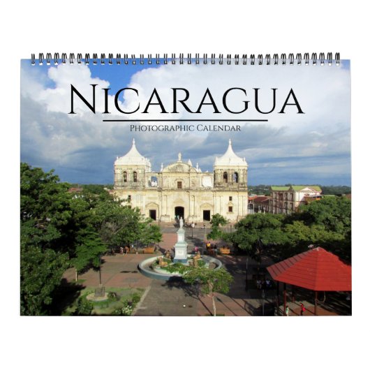 Nicaragua 2025 groot kalender (Hoes)