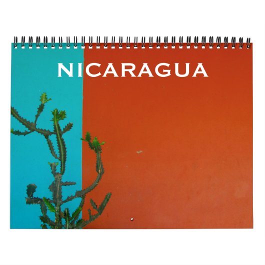 Nicaragua 2026 kalender (Hoes)