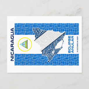 Nicaragua Annular Eclipse Briefkaart