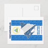 Nicaragua Annular Eclipse Briefkaart (Voorkant / Achterkant)