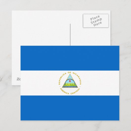 Nicaragua Briefkaart (Voorkant / Achterkant)