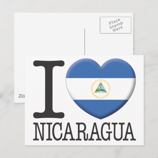 Nicaragua Briefkaart (Voorkant / Achterkant)