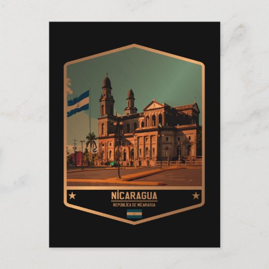 Nicaragua Briefkaart (Voorkant)