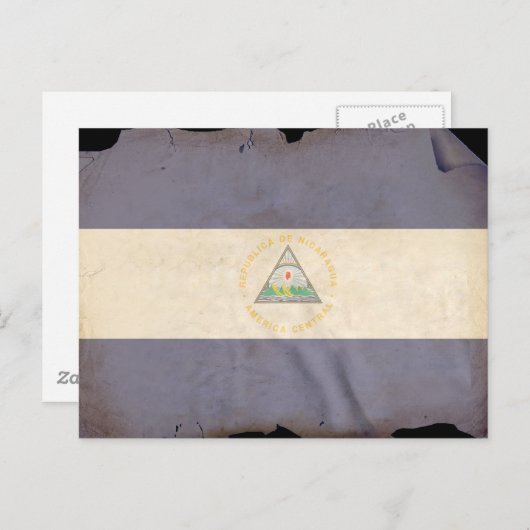 NICARAGUA BRIEFKAART (Voorkant / Achterkant)