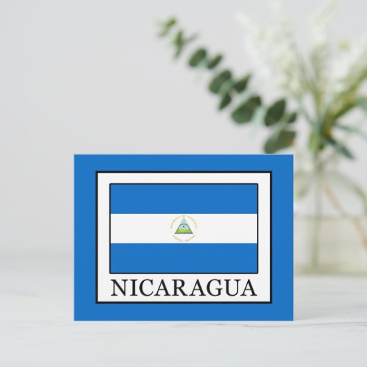 Nicaragua Briefkaart (Staand voorkant)