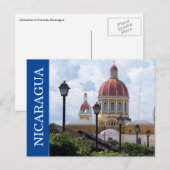 nicaragua cathedraal briefkaart (Voorkant / Achterkant)