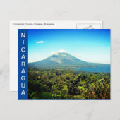 nicaragua concepcion vulcano briefkaart (Voorkant / Achterkant)