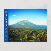 nicaragua concepcion vulcano briefkaart (Voorkant)