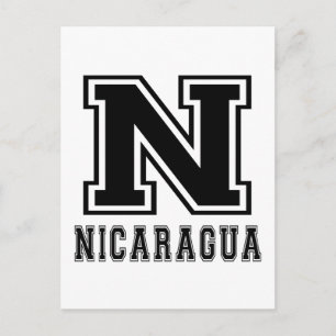 Nicaragua Design Briefkaart