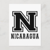 Nicaragua Design Briefkaart (Voorkant)