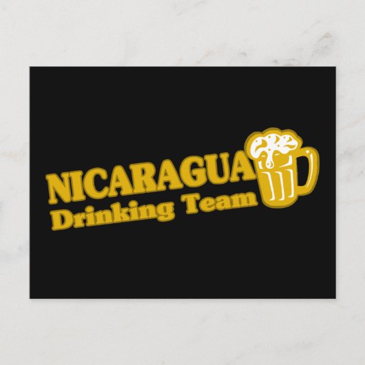Nicaragua Drink team Briefkaart (Voorkant)