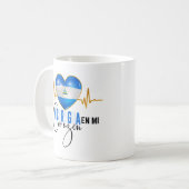 Nicaragua En mi Corazon Nicaraguan Pride Koffiemok (Voorkant links)