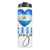 Nicaragua En mi Corazon Nicaraguan Pride Thermosbeker (Voorkant)
