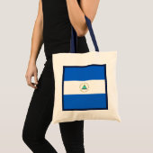 Nicaragua Flag Bag Tote Bag (Voorkant (product))