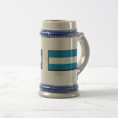 Nicaragua Flag Bierpul (Voorkant rechts)