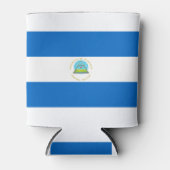 Nicaragua Flag Blikjeskoeler (Voorkant)