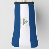 Nicaragua Flag Golfheadcover (Draai 90)