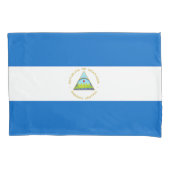 Nicaragua Flag Kussensloop (Voorkant)