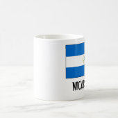 Nicaragua Flag Magische Mok (Center)