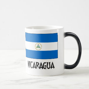 Nicaragua Flag Magische Mok