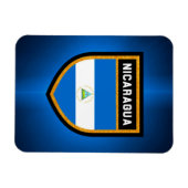 Nicaragua Flag Magneet (Horizontaal)