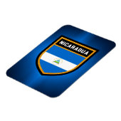 Nicaragua Flag Magneet (Linkerzijde)