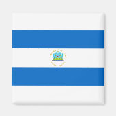 Nicaragua Flag Magneet (Voorkant)