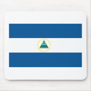 Nicaragua Flag Mousepad Muismat