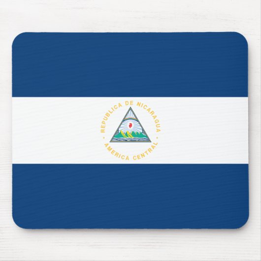 Nicaragua Flag Muismat (Voorkant)