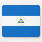 Nicaragua Flag Muismat (Voorkant)