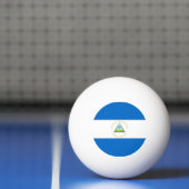 Nicaragua Flag Pingpongbal (Net)