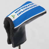 Nicaragua Flag Prachtige Patriotic Golfheadcover (3/4 voorkant)