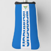 Nicaragua Flag Prachtige Patriotic Golfheadcover (Draai 90)