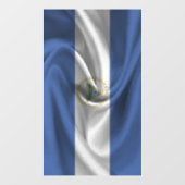 Nicaragua Flag Raamsticker (Vel)