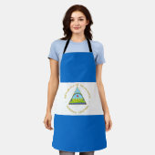 Nicaragua Flag Schort (Gedragen)