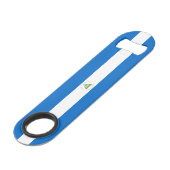 Nicaragua Flag Speed Flessenopener (Achterkant Gekanteld)
