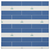 Nicaragua Flag Stof (Swatch)