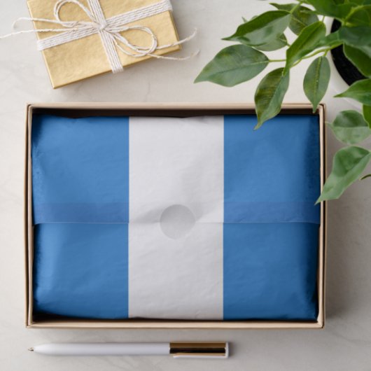 Nicaragua Flag Tissuepapier (Geschenk)