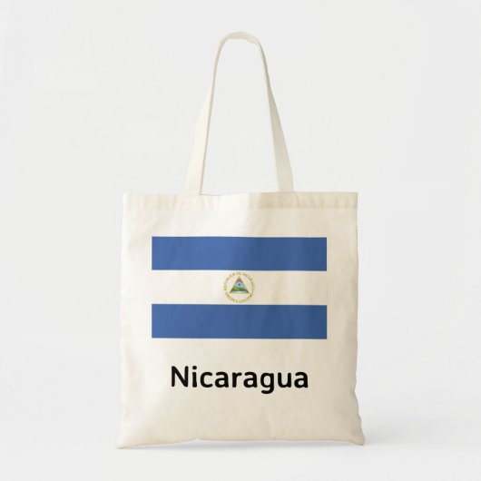 Nicaragua Flag Tote Bag (Voorkant)