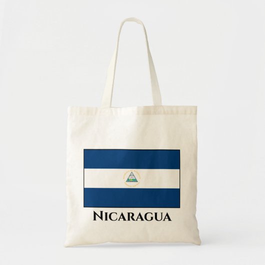 Nicaragua Flag Tote Bag (Voorkant)
