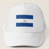 Nicaragua Flag Trucker Pet (Voorkant)