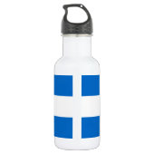 Nicaragua Flag Waterfles (Achterkant)