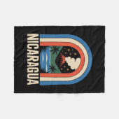 Nicaragua fleece deken (Voorkant (Horizontaal))