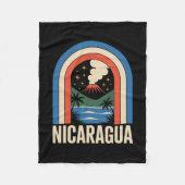 Nicaragua  fleece deken (Voorkant)
