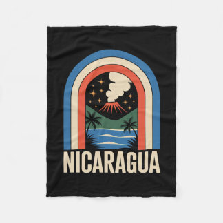 Nicaragua fleece deken